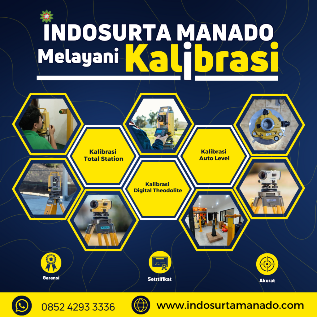 Tempat Servis dan Kalibrasi Total Station di Manado