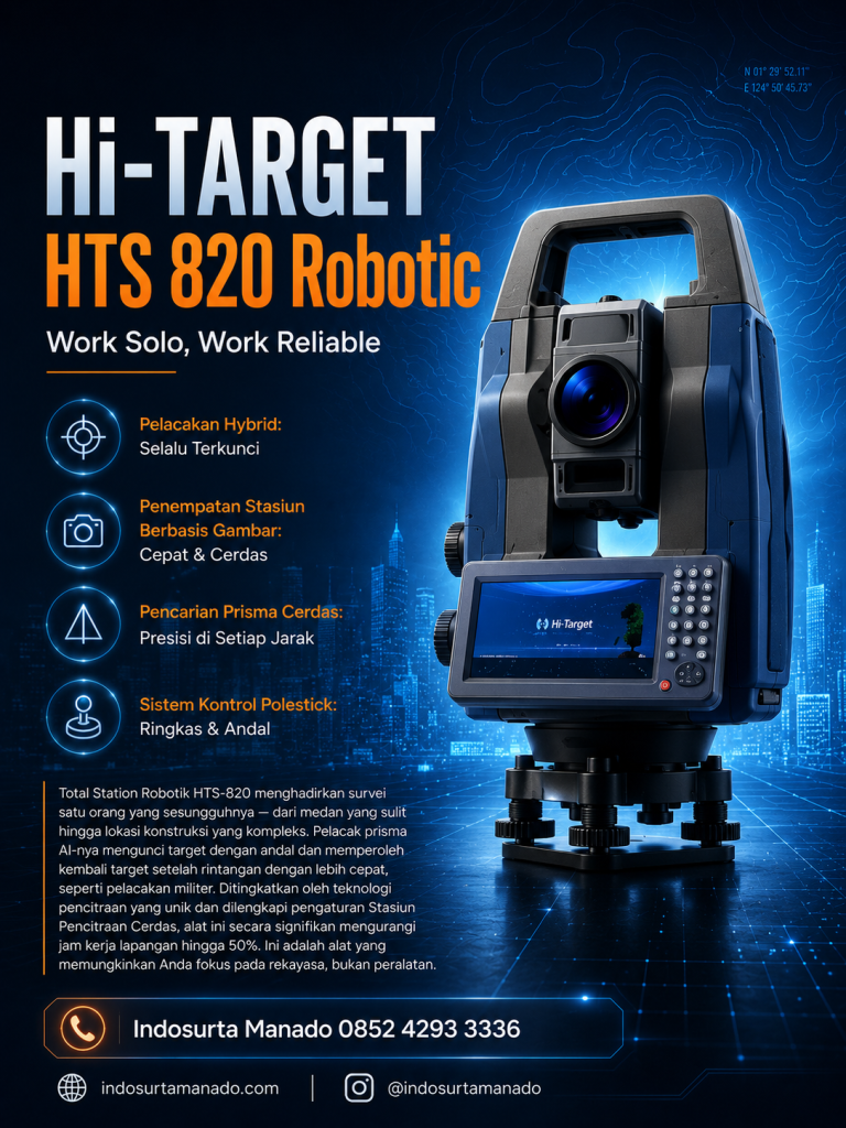 Total Station HTS 820 Robotic