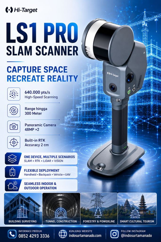 LS1 Pro SLAM Scanner